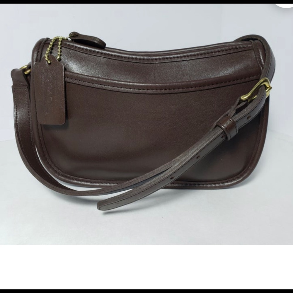 Vintage Coach Small WENDIE BAG Dark Brown Style